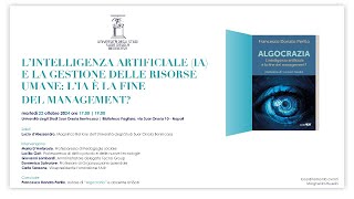 L’INTELLIGENZA ARTIFICIALE IA E LA GESTIONE DELLE RISORSE UMANE L’IA È LA FINE DEL MANAGEMENT [upl. by Lauder927]