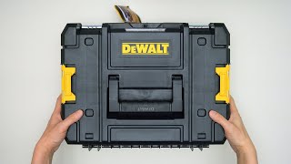 DEWALT TSTAK II Flat Top Tool Box Unboxing [upl. by Ayra906]