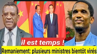 Remaniement  Dion Ngute maintenu plusieurs ministres bientôt virés [upl. by Aleuname401]