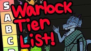 Ultimate Warlock Tier List  Ultimate Guide to Warlock Subclasses in DampD 5e [upl. by Lovell]