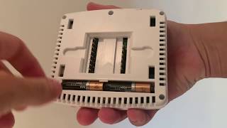 How To Replace the Batteries in Your Thermostat [upl. by Salkin]