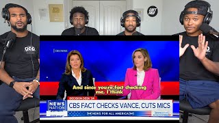 CBS Faces HUGE BACKLASH for Cutting JD Vance’s Mic After False FactCheck [upl. by Eirual]