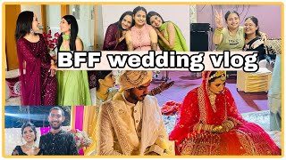 My Best Friend Got MARRIED 🥹❤️  Desi Indian Wedding Vlog  Niharika Jain [upl. by Wassyngton]