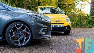 MK8 Fiesta ST VS Abarth 595 Competizione  Which is BEST 🧐 [upl. by Casar]