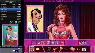 Leisure Suit Larry 6 world record any speedrun 2208 [upl. by Solberg720]