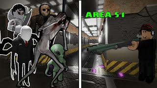 Lets explore Area 51 in Roblox Survive And Kill The Killers In Area 51 [upl. by Gustafsson100]