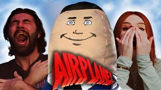 FIRST TIME WATCHING  Airplane 1980  MOVIE REACTION [upl. by Dincolo]