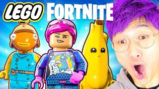 LANKYBOX Playing LEGO FORTNITE FINAL BOSS GAME PLAY [upl. by Innus965]