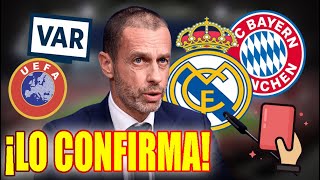 ¡EXPLOTA LA BOMBA ¡LA UEFA LO ACABA DE CONFIRMAR ¡AVISADOS  NOTICIAS DEL REAL MADRID HOY [upl. by Attenwad95]