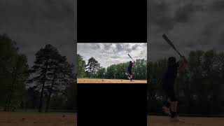 First hits on the new Axe Avenge Pro 3 baseball travelball usssa axe axebats avengepro3 9U [upl. by Gaddi329]