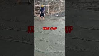 Proses trowel Floor hardener natural jasa trowel Floor hardener trowel [upl. by Bowie]