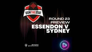 Don The Stat 2024 Round 23 vs Sydney Swans [upl. by Azral]