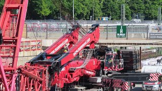 MAMMOET  Abbau LIEBHERR LTM 1120091 [upl. by Bluma628]