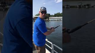 Working the ledges catching Catfish Portage Lakes Ohio [upl. by Brose820]