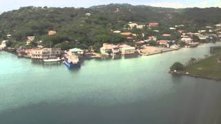 Rough Landing in Roatan  Honduras [upl. by Fondea]