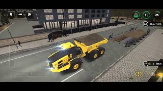 Uitgebreide wegenbouw Pt 2  Construction Simulator 3 [upl. by Odlamur818]