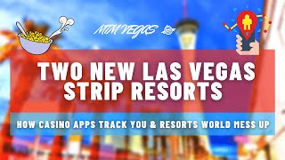 2 New Vegas Strip Resorts How Casino Apps Track You Resorts World Messes Up amp Cool Food Finds [upl. by Marola]