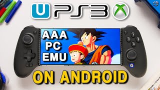 PC Emulation on Android is Insane  PS3 Wii U Xbox 360 amp More [upl. by Areik]