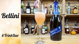 Bellini  Cocktail  Rezept  TrinkBar [upl. by Elspet]