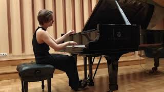 Maria Moliszewska  Orbetello Piano Competition [upl. by Caesar]