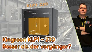 Kingroon KLP1 230  Review der Überarbeitung des KLP1 [upl. by Chon809]