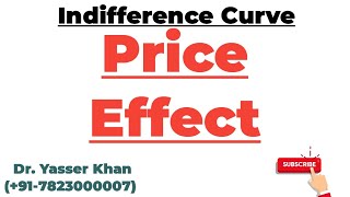 Price Effect  Meaning Of Price Effect  Price Effect Through Indifference Curve  Economics  UPSC [upl. by Iddo762]