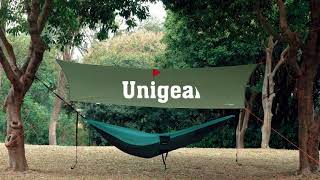 Unigear Hammock Rain Fly Camping Tarp [upl. by Aser540]