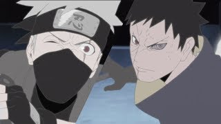 KAKASHI vs OBITO  Naruto Shippuden [upl. by Aivatnwahs304]