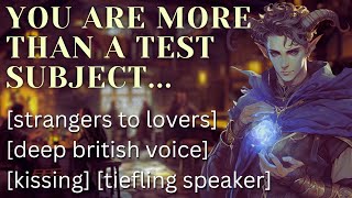 Sorcerer Wants To Test Love Magic On You M4A ASMR strangers to lovers kissing deep UK voice [upl. by Xyno]