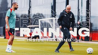 Inside Training Salah Endo amp More Undergo PreSeason Gym amp Pitch Work  Liverpool FC [upl. by Nerrag]