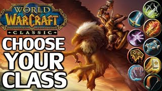 WoW Classic Class Picking Guide [upl. by Atsillac]