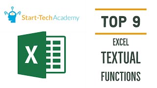 Excel Textual Functions [upl. by Nadeen]