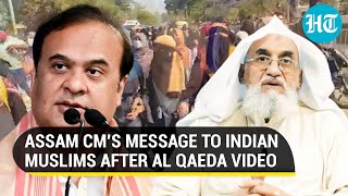 Im sure Indian Muslims How Himanta Biswa Sarma rebuked Al Qaedas message on Hijab ban [upl. by Weeks]