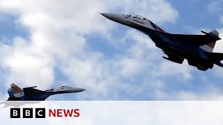 Russia pilot tried to shoot down RAF aircraft in 2022  BBC News [upl. by Aurita]