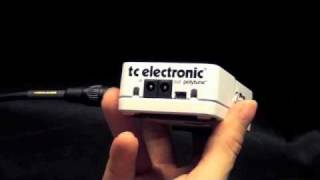 TC Electronic PolyTune Guitar Pedal Tuner Gear Review [upl. by Essila534]