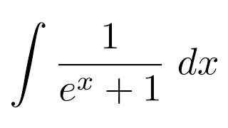 Method 1 Integral of 1ex1 [upl. by Oly]