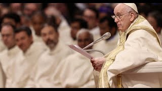 Pope Francis’ homily for Easter Vigil 2023 at the Vatican  Full [upl. by Nyla]