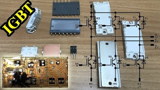 IGBT Transistor Modules  How to test and measure with multimeter Insulated Gate Bipolar Mosfet [upl. by Aveline761]