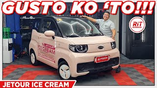 2024 Jetour Ice Cream EV  Affordable at Matipid na EV  RiT Riding in Tandem [upl. by Adniram]