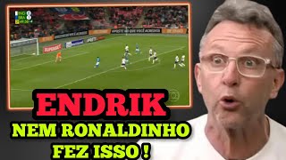 ENDRIK PAROU O MUNDO COM ESSA JOGADA E O REAL MADRID DISSE  futebol [upl. by Hanzelin]