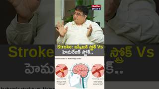 Ischemic vs Hemorrhagic Stroke Understanding Differences l Dr Venkatesh Yeddula MedPlusONETV [upl. by Autum]