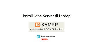 Instalasi local server menggunakan XAMPP v324 windows 10 64 bit [upl. by Alema]