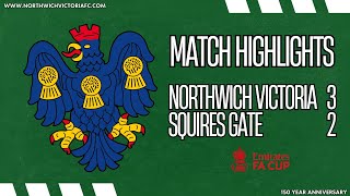 Northwich Victoria v Squires Gate  FA Cup Extra Prelim Round  382024 [upl. by Nairadal]