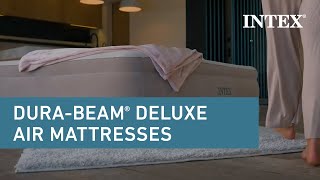 Intex® DuraBeam® Deluxe Air Mattresses [upl. by Baniaz690]