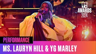 Ms Lauryn Hill amp Son YG Marley Perform quotPraise Jah In The Moonlightquot  BET Awards 24 [upl. by Pippa]