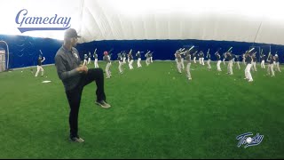 Trosky at Gameday • Hitting Clinic • Timing amp Load [upl. by Wadlinger]