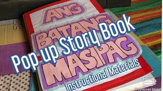 How to create Popup Story Book  Visual Aids for demo  Instructional Materials [upl. by Avon458]