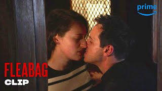 Fleabag and the Hot Priest Kiss  Fleabag  Prime Video [upl. by Darwen942]