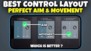 Best Joystick Size  Placement For Fast Jiggle Movement BGMI🔥Improve Your Movement In PUBG MOBILE [upl. by Galliett366]