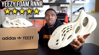 Adidas Yeezy Foam Runner Sand Review  Sizing Tips [upl. by Magdala]